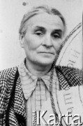 Brak daty, ZSRR.
Zdjęcie legitymacyjne - portret starszej kobiety.
Fot. NN, zbiory Ośrodka KARTA, udostępniła Halina Górska