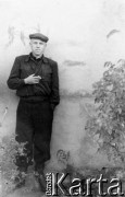 Lata 50., Dżezkazgan, Karagandyjska obł., Kazachstan, ZSRR.
Eugeniusz Nadziejko - więzień sowieckigo łagru.
Fot. NN, zbiory Ośrodka KARTA, udostępnił Eugeniusz Nadziejko.
