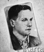 27.02.1948, Norylsk, Krasnojarski Kraj, ZSRR.
Włodzimierz Gapanowicz, więzień łagrów, ożeniony z Rosjanką pozostał w ZSRR - zdjęcie portretowe.
Fot. NN, zbiory Ośrodka KARTA, udostępnił Piotr Karpowicz