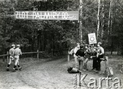 1980, Palmiry, Polska.
Centralny Zlot Młodzieży 