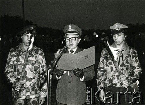 1980, Palmiry, Polska.
Centralny Zlot Młodzieży 