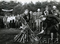 1980, Palmiry, Polska.
Centralny Zlot Młodzieży 