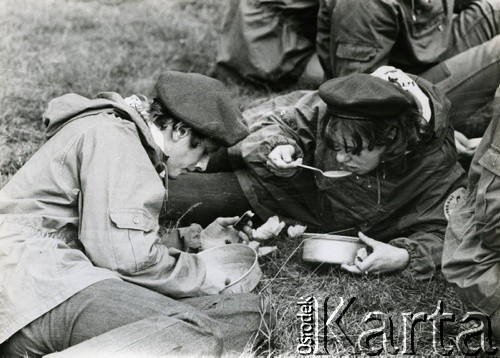 1980, Palmiry, Polska.
Centralny Zlot Młodzieży 