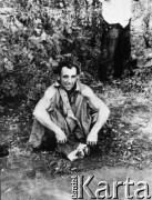 Kwiecień 1954, Karaganda, Karagandyjska obł., Kazachska SRR, ZSRR.
Bolesław Kratus po wyjściu z łagru.
Fot. NN, zbiory Ośrodka KARTA, udostępnił Bolesław Kratus