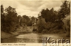 lata 20-te, Lwów, Polska
Fragment Parku Kilińskiego.
Fot. NN, zbiory Ośrodka KARTA, udostępnił Andrzej Bossowski.