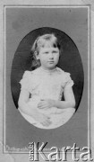 Przed 1900, Bausk, Rosja
Elżbieta Borowiczówna, córka lekarza Gwidona Borowicza.
Fot. sygnatura zakładu 