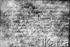 1940, ZSRR.
Kartka pocztowa Stefana Murzy-Murzicza ze Starobielska.
Fot. NN, zbiory Ośrodka KARTA, udostępnił Sławomir Kędzierski