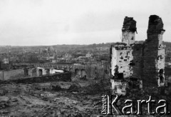 1941, Smoleńsk, ZSRR.
Fragment zniszczonego miasta. 
Fot. z albumu gen. Hellmutha Bienecka, przekazał Piotr Kleeberg, zbiory Fundacji Ośrodka KARTA
