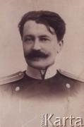 Przed 1914, brak miejsca.
Justyn Witwiński w mundurze żołnierza armii carskiej.
Fot. NN, zbiory Ośrodka KARTA, udostępniła Wanda Bem