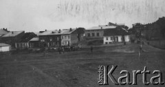 1935, Horodenka, woj. Stanisławów, Polska.
Górny Rynek.
Fot. NN, zbiory Ośrodka KARTA, kolekcję Edwarda Skrzyńskiego udostępniła Izabella Srzednicka