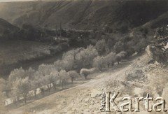 1934, Horodnica, powiat Horodenka, woj. Stanisławów, Polska.
Widok kamieniołomów.
Fot. NN, zbiory Ośrodka KARTA, kolekcję Edwarda Skrzyńskiego udostępniła Izabella Srzednicka