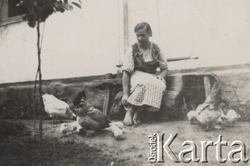 14-18.06.1938, Poczajów, Wołyń, Polska.
Lustracja gospodarstw podczas konkursu hodowli drobiu.
Fot. NN, zbiory Ośrodka KARTA, kolekcję Edwarda Skrzyńskiego udostępniła Izabella Srzednicka.
 
