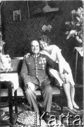 Październik 1929, Baranowicze, woj. nowogródzkie, Polska.
Polacy represjonowani w ZSRR. Mieczysław Sokół-Szachin, jeniec Starobielska zamordowany w Charkowie, na zdjęciu z żoną (?).
Fot. NN, zbiory Ośrodka KARTA, udostępniła Regina Bołądź