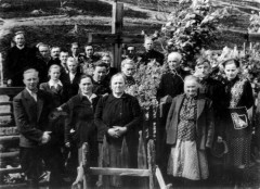 1950, Murtuk, Krasnojarski Kraj, ZSRR.
Pogrzeb zesłańca Franciszka Dowala.
Fot. NN, zbiory Ośrodka KARTA, udostępniła Joanna Januszczak.