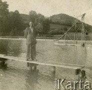 23.05.1948, Lądek Zdrój, Polska.
Jan Żaliński w uzdrowisku.
Fot. NN, zbiory Ośrodka KARTA, kolekcja Jana Żalińskiego [AW III/144]