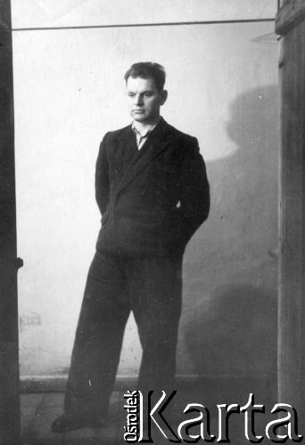 28.05.1955, Workuta, Komi ASRR, ZSRR.
Stanisław Gajdel z Grodna podczas zesłania do Workuty.
Fot. NN, zbiory Ośrodka KARTA, udostępnił Stanisław Gajdel