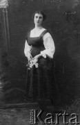 10.01.1917, Kiszyniów, Besarabia, Rosja.
Katarzyna Małas, późniejsza żona Mieczysława Gaydamowicza.
Fot. NN, zbiory Ośrodka KARTA, udostępnił Tadeusz Gaydamowicz.