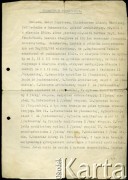 4.08.1945, Bukareszt, Rumunia.
Świadectwo uczęszczania na wykłady I, II i III roku Tadeusza Gaydamowicza na Wydziale  Architektury Politechniki w Bukareszcie. Tłumaczenie na język polski. Strona 1.
Fot. zbiory Ośrodka KARTA, udostępnił Tadeusz Gaydamowicz.