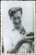 Lipiec 1942, Campulung Muscel, Rumunia.
Polscy uchodźcy w Rumunii podczas II wojny światowej. Kolonie letnie dla polskich studentów. Stefan Habliński.
Fot. NN, zbiory Ośrodka KARTA, udostępnił Tadeusz Gaydamowicz.