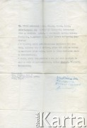 13.11.1942, Bukareszt, Rumunia.
Polscy uchodźcy w Rumunii podczas II wojny światowej. Zobowiązanie spotkania się po wojnie czwórki młodych ludzi.
Fot. zbiory Ośrodka KARTA, udostępnił Tadeusz Gaydamowicz.