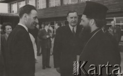 Lata 40., Rumunia.
Wujek Tadeusza Gaydamowicza - Włodzimierz Wiszniowski [w środku]
Fot. NN, zbiory Ośrodka KARTA, udostępnił Tadeusz Gaydamowicz.