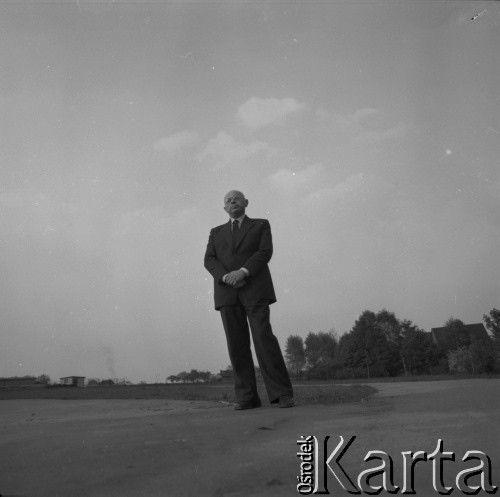 1978, Kraków, Polska.
Stanisław Lem - filozof i pisarz, autor książek fantastyczno-naukowych.
Fot. Irena Jarosińska, zbiory Ośrodka Karta.