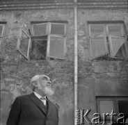 1963, Sieradz, Polska
Ary Sternfeld (Szternfeld) - pionier kosmonautyki.
Fot. Irena Jarosińska, zbiory Ośrodka KARTA