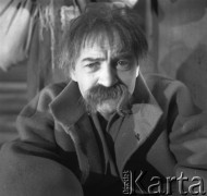 1962, Warszawa, Polska
Próba przedstawienia Historyja o Chwalebnym Zmartwychwstaniu Pańskim w reżyserii Kazimierza Dejmka. Władysław Krasnowiecki na scenie Teatru Narodowego.
Fot. Irena Jarosińska, zbiory Ośrodka KARTA