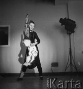 1961, Warszawa, Polska.
Teatr Osobny. Spektakl 