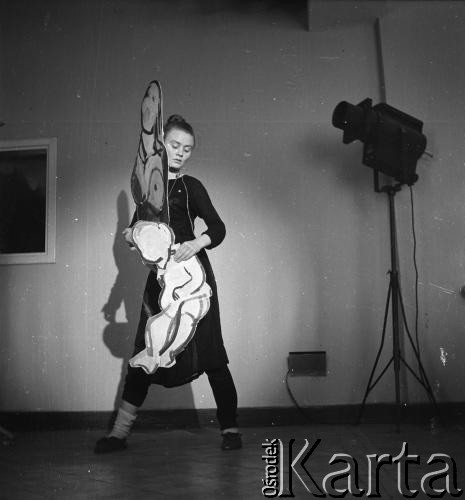 1961, Warszawa, Polska.
Teatr Osobny. Spektakl 