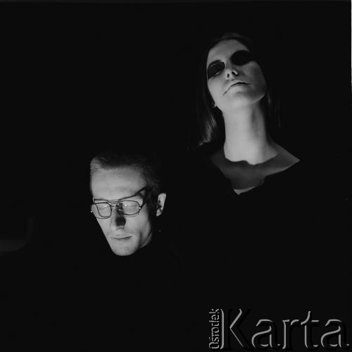 Brak miejsca, brak daty.
Aktorzy.
Fot. Irena Jarosińska, zbiory Ośrodka KARTA