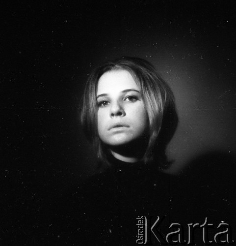 Lata 70., Polska.
Dorota Waligórska.
Fot. Irena Jarosińska, zbiory Ośrodka KARTA

