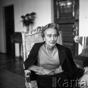 Lata 70., Polska.
Kobieta.
Fot. Irena Jarosińska, zbiory Ośrodka KARTA