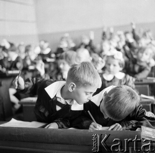 1962, Wrocław, Polska.
Bracia Majewscy.
Fot. Irena Jarosińska, zbiory Ośrodka KARTA