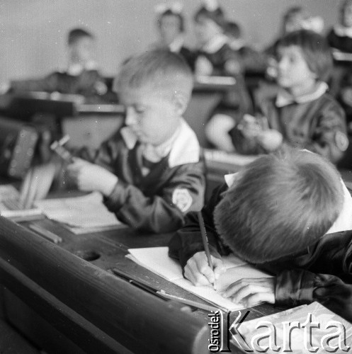 1962, Wrocław, Polska.
Bracia Majewscy.
Fot. Irena Jarosińska, zbiory Ośrodka KARTA