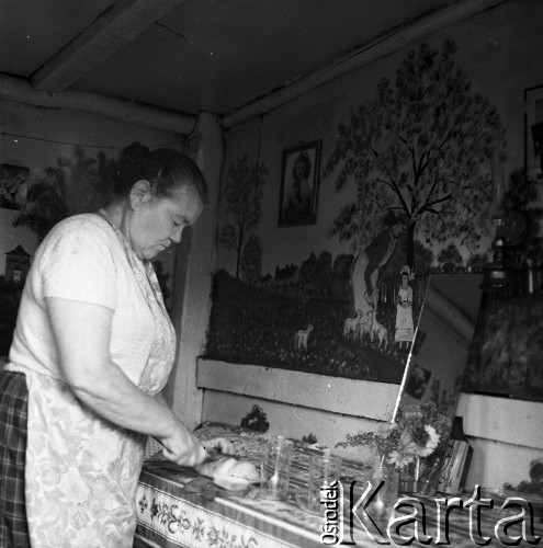 Lata 60. lub 70., Kraków, Polska.
Ogródki działkowe.
Fot. Irena Jarosińska, zbiory Ośrodka KARTA