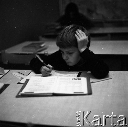 Lata 60., lub 70., Warszawa, Polska.
Dom dziecka na ulicy Miłej.
Fot. Irena Jarosińska, zbiory Ośrodka KARTA