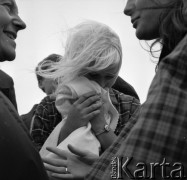 Lata 60., Sopot, Polska.
Młodzież ze Szwecji.
Fot. Irena Jarosińska, zbiory Ośrodka KARTA