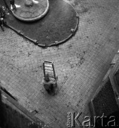 lata 50-te, Warszawa, Polska
Widok z okna mieszkania-pracowni Ireny Jarosińskiej przy ulicy Świerczewskiego 61 (obecnie Aleja Solidarności). 
Fot. Irena Jarosińska, zbiory Ośrodka KARTA