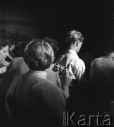 Sierpień 1956, Sopot, Polska
I Ogólnopolski Festiwal Muzyki Jazzowej. Publiczność.
Fot. Irena Jarosińska, zbiory Ośrodka KARTA