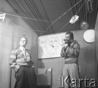 1954-1958, Warszawa, Polska.
Teatr na Tarczyńskiej (ul. Tarczyńska 11). Spektakl 