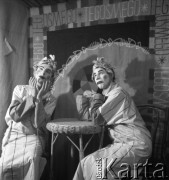 1954-1958, Warszawa, Polska.
Teatr na Tarczyńskiej (ul. Tarczyńska 11). Spektakl 