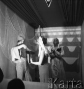 1954-1958, Warszawa, Polska.
Teatr na Tarczyńskiej (ul. Tarczyńska 11). Spektakl 