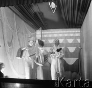 1954-1958, Warszawa, Polska.
Teatr na Tarczyńskiej (ul. Tarczyńska 11). Spektakl 