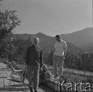 lata 60-te, Zakopane, Polska.
Światosław Richter  -  światowej sławy pianista rosyjski.
Fot. Irena Jarosińska, zbiory Ośrodka KARTA

