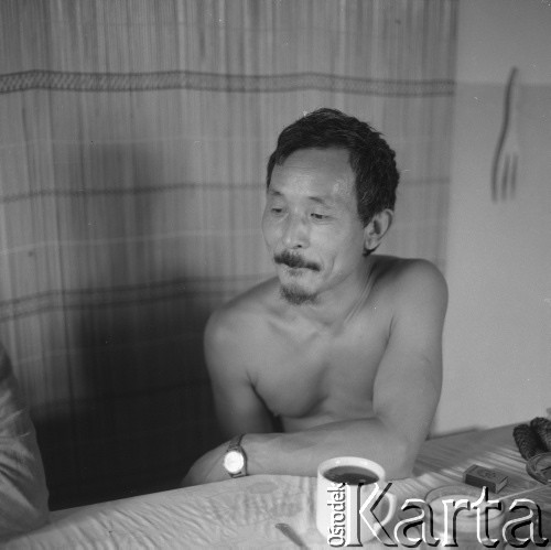 1982, Grobka, Polska
Malarz Koji Kamoji.
Fot. Irena Jarosińska, zbiory Ośrodka KARTA