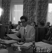 1974, Skierniewice, Polska.
Międzynarodowy Zjazd Sadowników w Instytucie Sadownictwa.
Fot. Irena Jarosińska, zbiory Ośrodka KARTA
