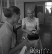 Lata 60. lub 70., Warszawa, Polska.
Szkoła na Żoliborzu.
Fot. Irena Jarosińska, zbiory Ośrodka KARTA
