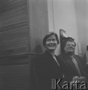 1954, Warszawa, Polska.
X-lecie Towarzystwa Przyjaźni Polsko-Radzieckiej w redakcji 