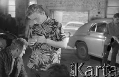 Maj-czerwiec 1959, Warszawa, Polska.
Plan filmowy 